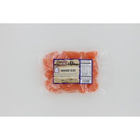 Ruckers Family Choice Orange Slices Gummi Candy 12 oz 1109